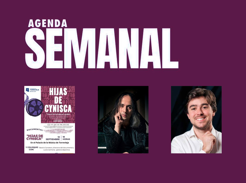 Torrevieja une música, igualdad y talento con un documental sobre deporte femenino y dos conciertos de piano de primer nivel